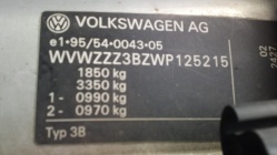 Zdjęcie Volkswagen Passat 1.9 TDI Comfortline